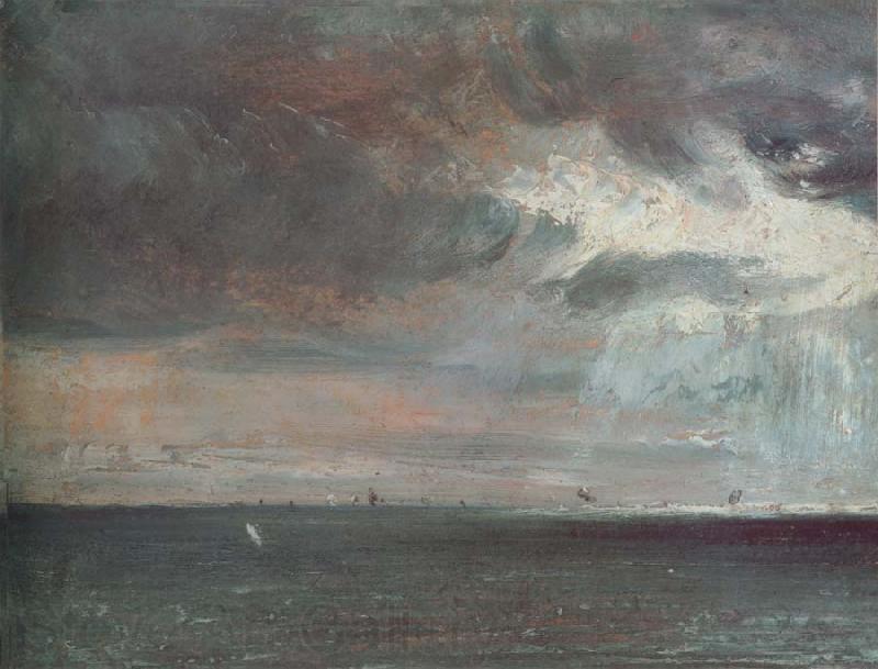 John Constable A storm off the coast of Brighton France oil painting art